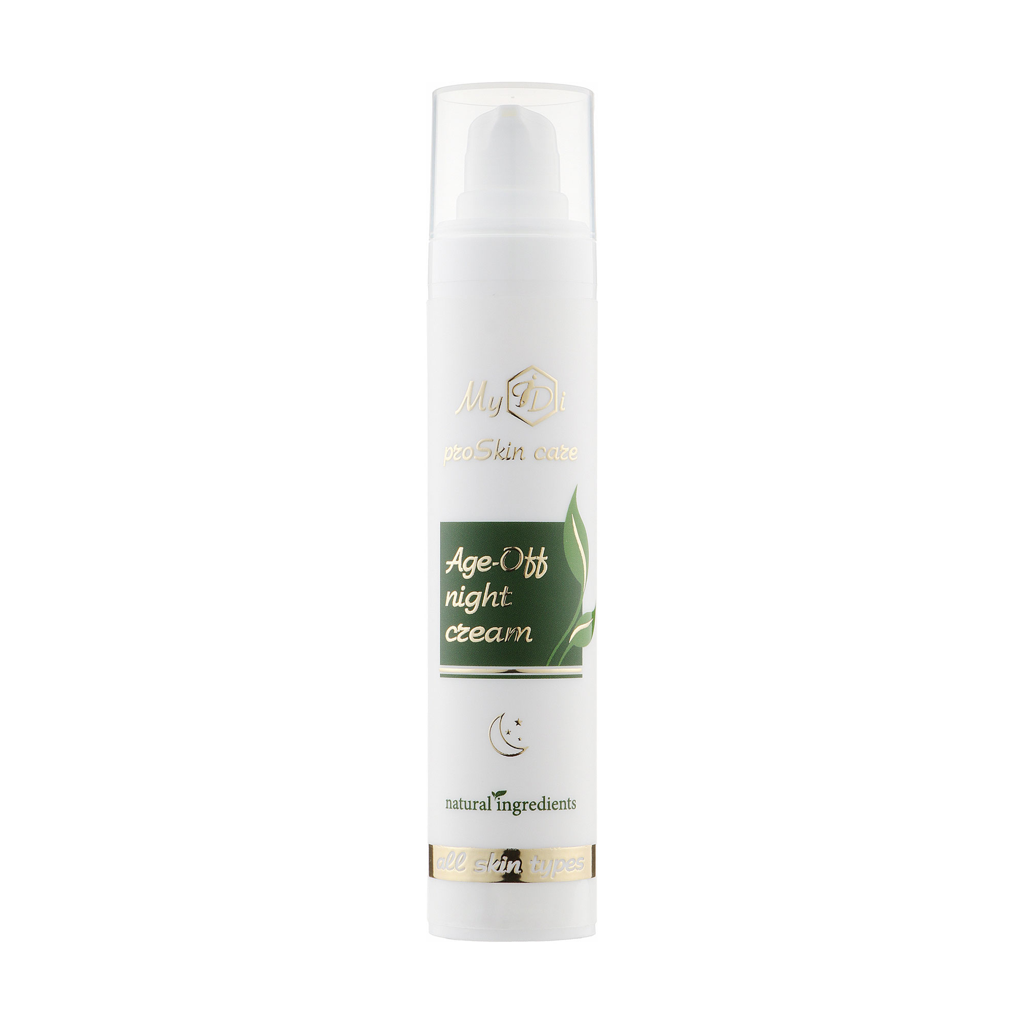 Антивіковий нічний крем для обличчя MyIDi Age-Off Night Cream для всіх типів шкіри, 50 мл
